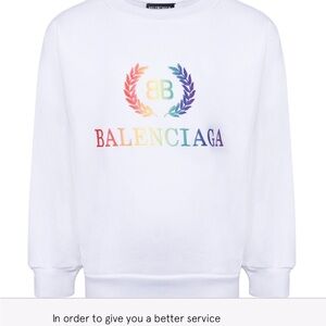 Balenciaga kids sweater